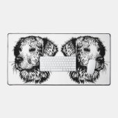 Croquis en tête de canine (Clavier et souris)