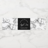 Croquis Étiquette d'enveloppement de confiture d'A (Étiquettes simples)