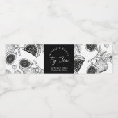 Croquis Étiquette d'enveloppement de confiture de  (Étiquettes simples)