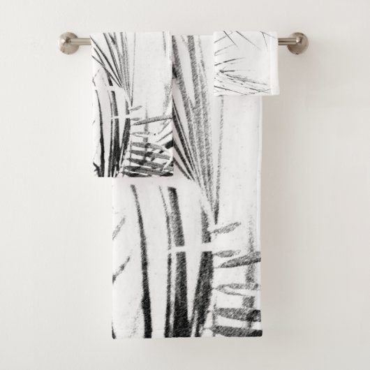 Croquis minimalisme Feuille Palm Tree (En situation)