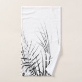 Croquis minimalisme Feuille Palm Tree (Serviette à main)