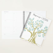 Croquis Olive Tree 2026 Planner - Méditerranée (Devant avec enveloppe)