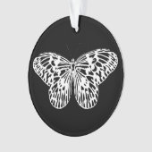Croquis papillon, blanc et noir (devant)