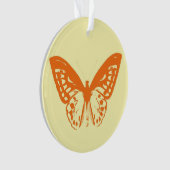Croquis papillon, jaune et orange (devant)