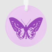 Croquis papillon, rose orchidée et violet (dos)