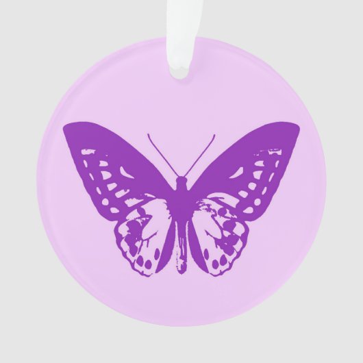 Croquis papillon, rose orchidée et violet (devant)