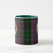 Crosbie Tartan & Badge Mok (Midden)