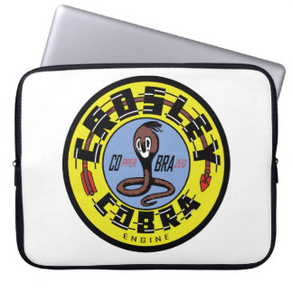 Crosley COBRA motor reproductie vintage bord Laptop Sleeve