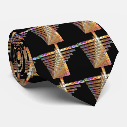 Cross 1 reflectie - stropdas (Opgerold)