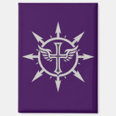 "Cross and Wings Emblem" Magnet (Recto)