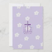  Cross Baptism Uitnodiging (Achterkant)