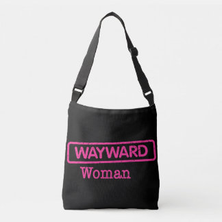 Cross Body Bag met Roze Wayward Logo Crossbody Tas
