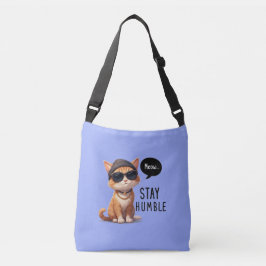 Cross Body Blijf nederig Tas