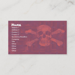 Cross-Botten Business/Profile Card Visitekaartje