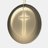 Cross | CHRISTELIJK Keramisch Ornament (Links)