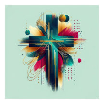 Cross Christelijk poster