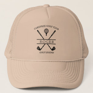 Cross Club Golf Naam Golf Hoed Trucker Pet