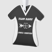 Cross Country Black Sports Jersey photo (devant)