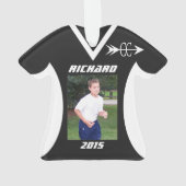 Cross Country Black Sports Jersey photo (dos)