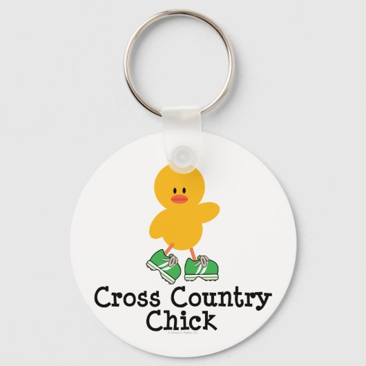 Cross Country Chick Sleutelhanger (Voorkant)