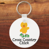 Cross Country Chick Sleutelhanger (Voorkant)