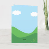 Cross Country Coach Bedankkaart (Achterkant)