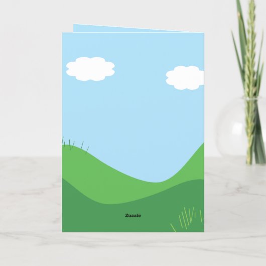 Cross Country Coach Bedankkaart (Achterkant)