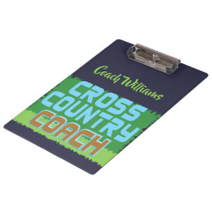 Cross Country Coach gepersonaliseerd klembord