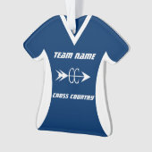Cross Country Editable Sports Jersey (devant)