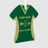 Cross Country Gold Sports Jersey (devant)