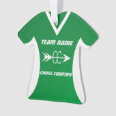 Cross Country Green Sports Jersey (devant)
