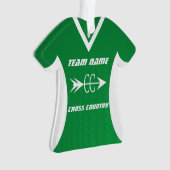 Cross Country Green Sports Jersey (devant)