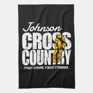 Cross Country hardloper hardloopteam speler Theedoek