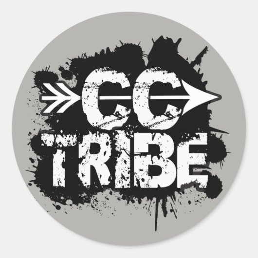 Cross Country Hardloper Stickers (Voorkant)