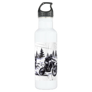 Cross Country Racers - Motorcross Racing Waterfles