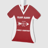 Cross Country Red Sports Jersey (devant)
