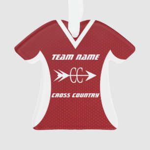 Cross Country Red Sports Jersey