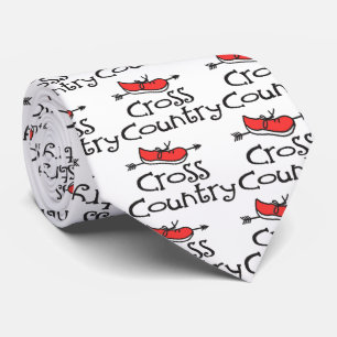 Cross Country Runner Cravates - Cute CC © Symbol S
