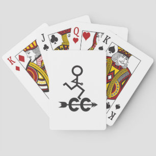 Cross-country Runner-spelkaarten Pokerkaarten