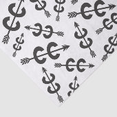 cross-country runner Tissue Paper Tissuepapier (Detail)