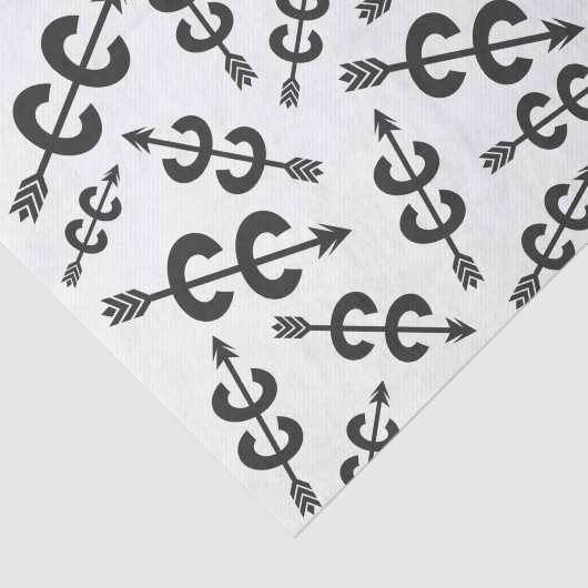 cross-country runner Tissue Paper Tissuepapier (Detail)