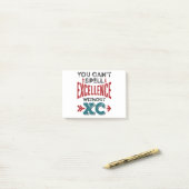 Cross-country Running Funny Excellence XC Post-it® Notes (Op bureau)