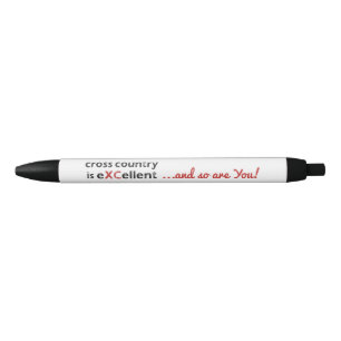 Cross-country Running is © eXCellent Zwarte Inkt Pen