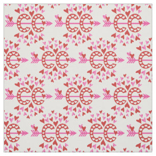 Cross-country Running Love Fabric Stof