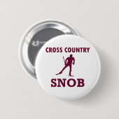 Cross Country Ski Snob Ronde Button 5,7 Cm (Voorkant /achterkant)