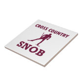 Cross Country Ski Snob Tegeltje (Zijkant)