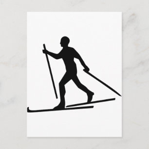 Cross-country Skiing Briefkaart