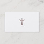 Cross Design, Pastor Visitekaartje (Achterkant)