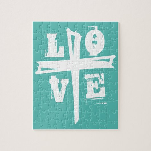 CROSS et LOVE uniques | Jigsaw Puzzle (Vertical)