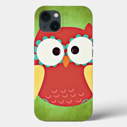 Cross Eyed Owl Case-Mate iPhone Case (Achterkant)